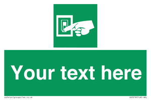 Custom Light Switch Sign